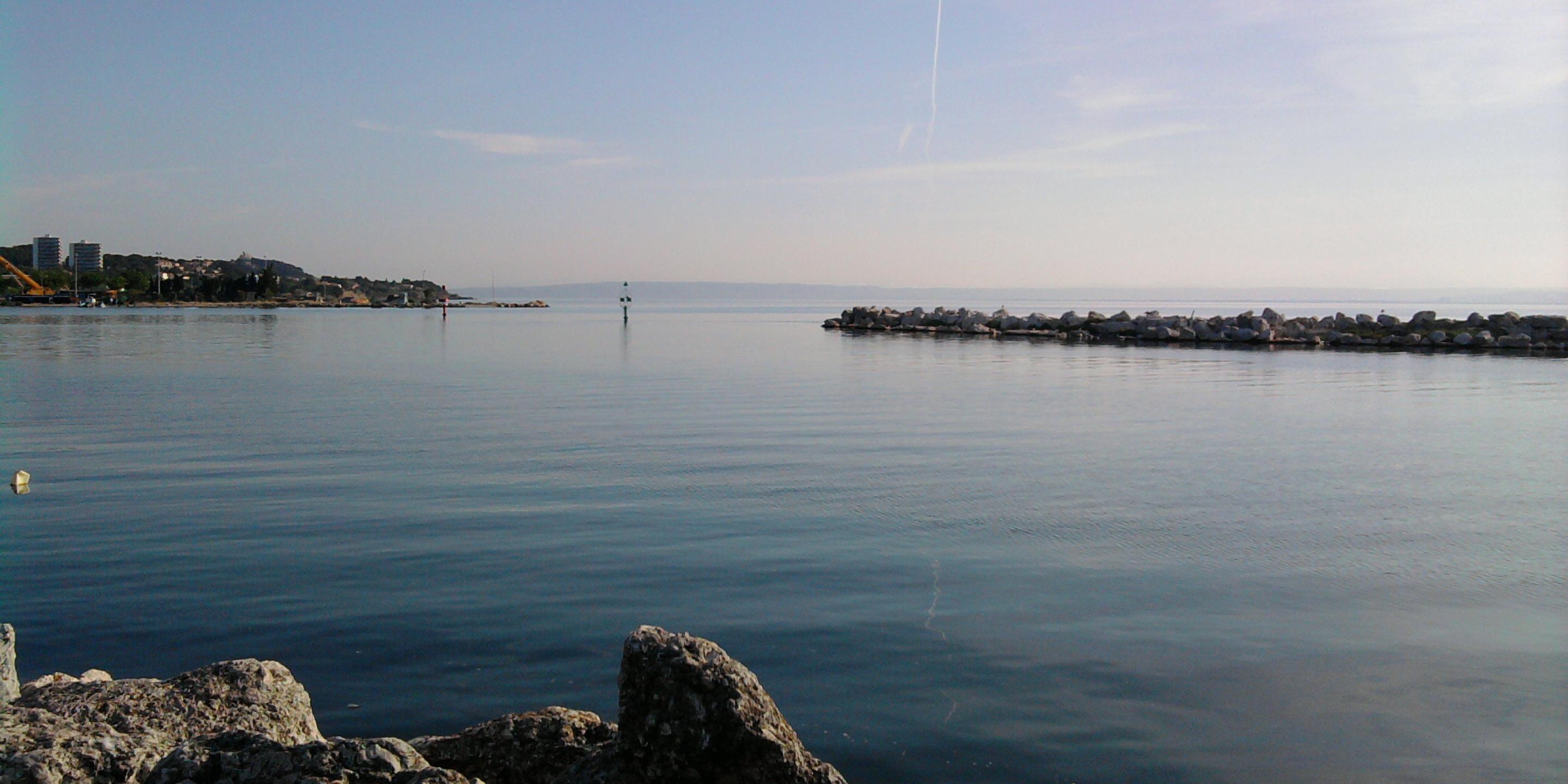 Sur les rives de l'Etang de Berre